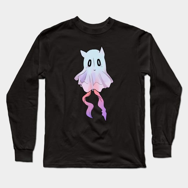 Napstablook Long Sleeve T-Shirt by WiliamGlowing